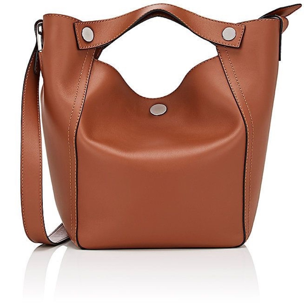 3.1 Phillip Lim Dolly bucket bag leather crossbody brown cognac